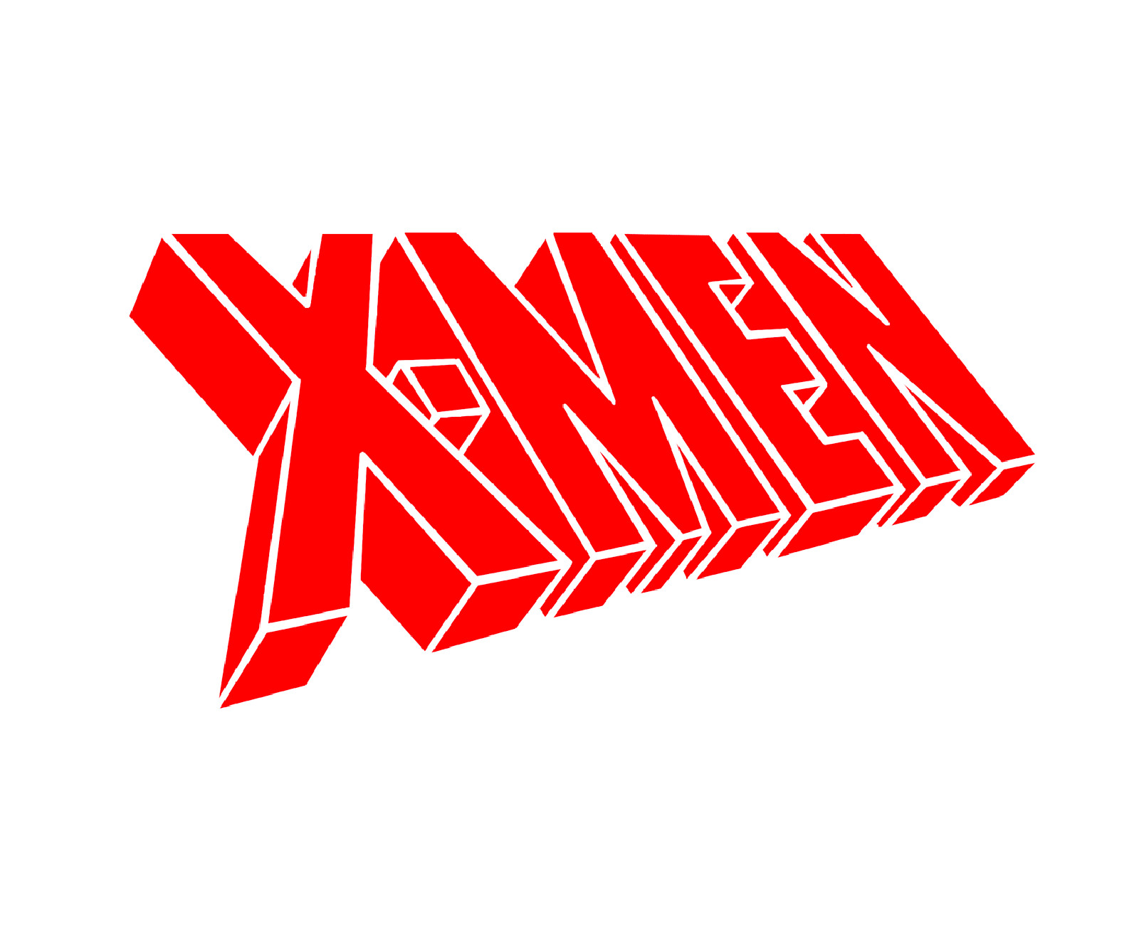 X-Men Title Sticker Vinyl Decal
