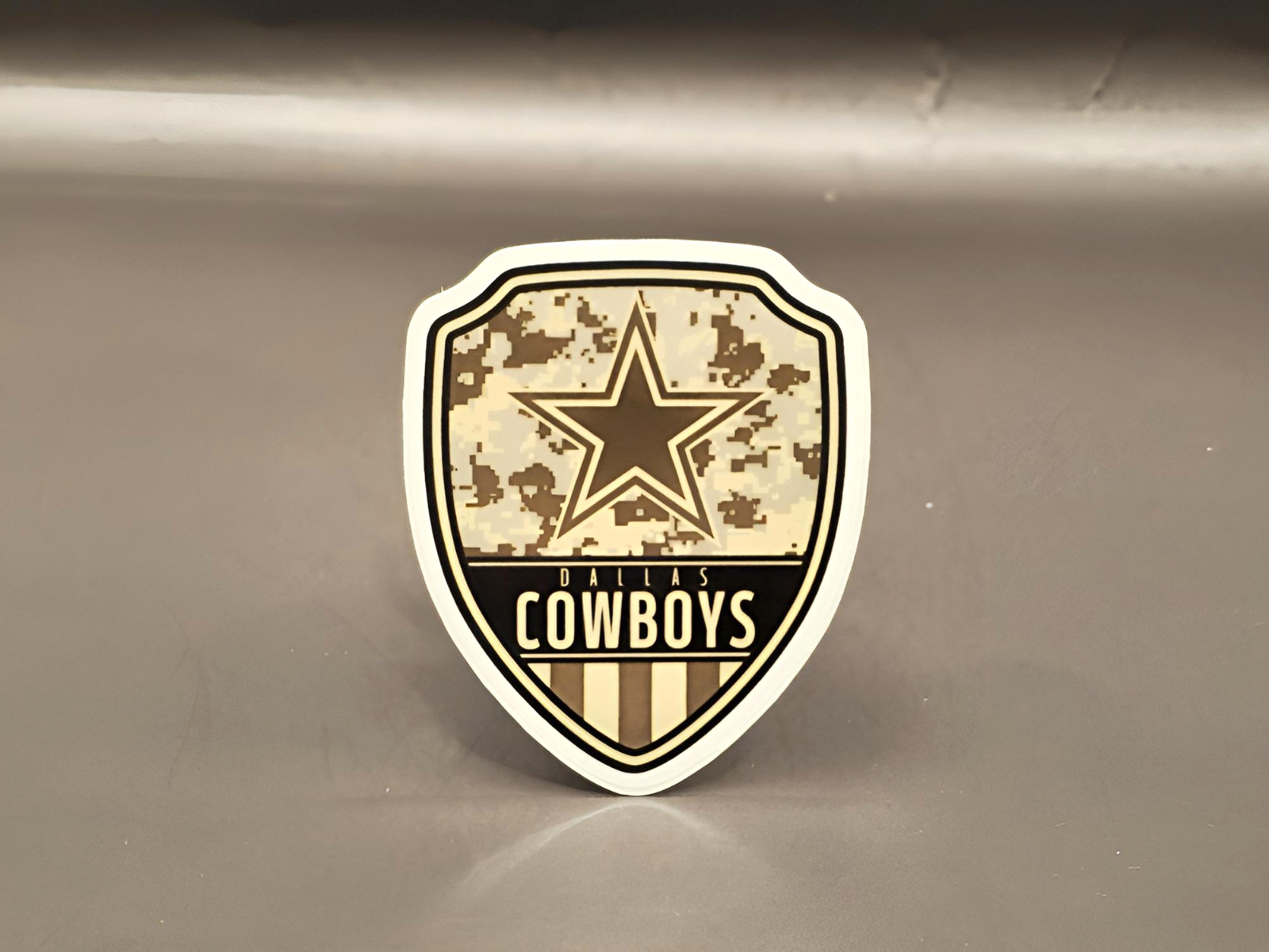 Football Camo Shield Inspired Stickers Chiefs Lions Cowboys 49ers Bills Decals