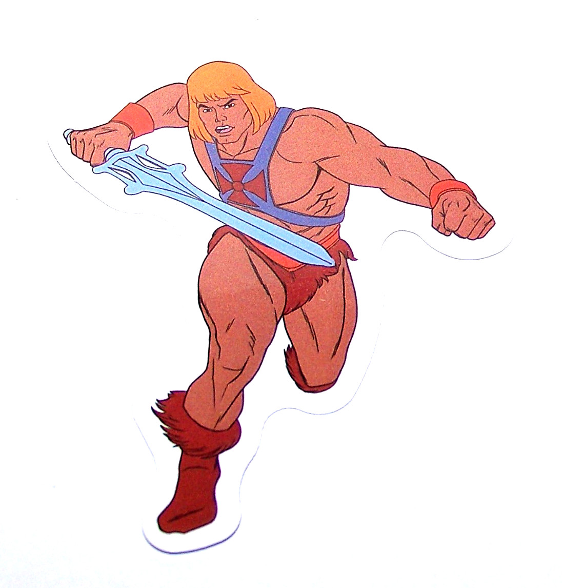 HE-MAN Logo Die Cut Sticker Decal TV Movie Cartoon – Masters of the Universe