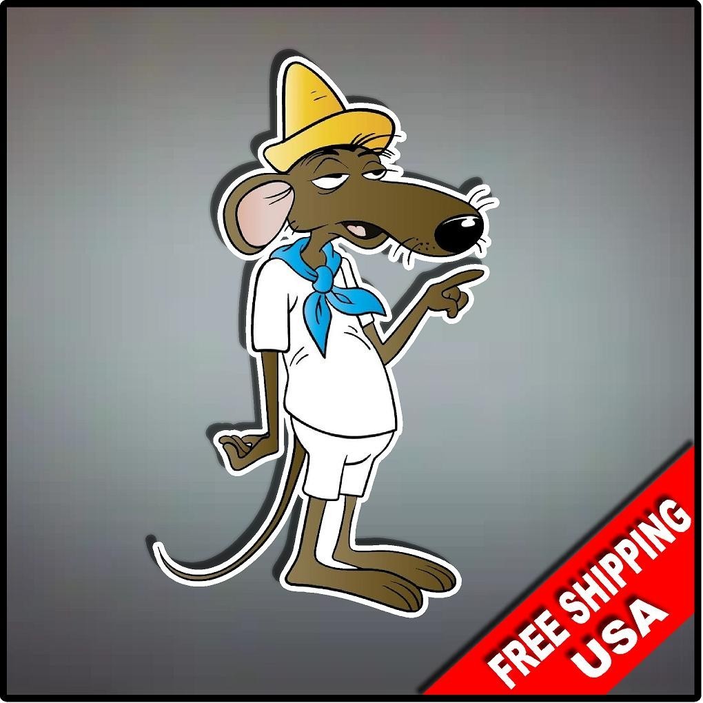Slowpoke Rodriguez Vinyl Decal Sticker 6″ x 3.7″ Cartoon Nostalgic Looney Tunes