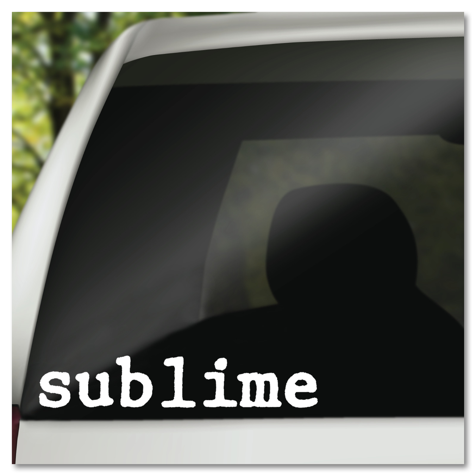 6″ Sublime – Type Vinyl Decal Sticker