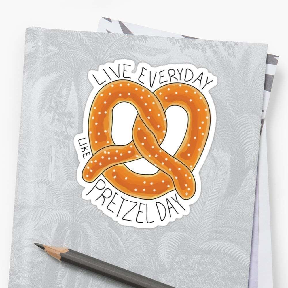 THE OFFICE Vinyl Stickers [F] FALSE Pretzel Day STAPLER JELLO Scott’s Totts +