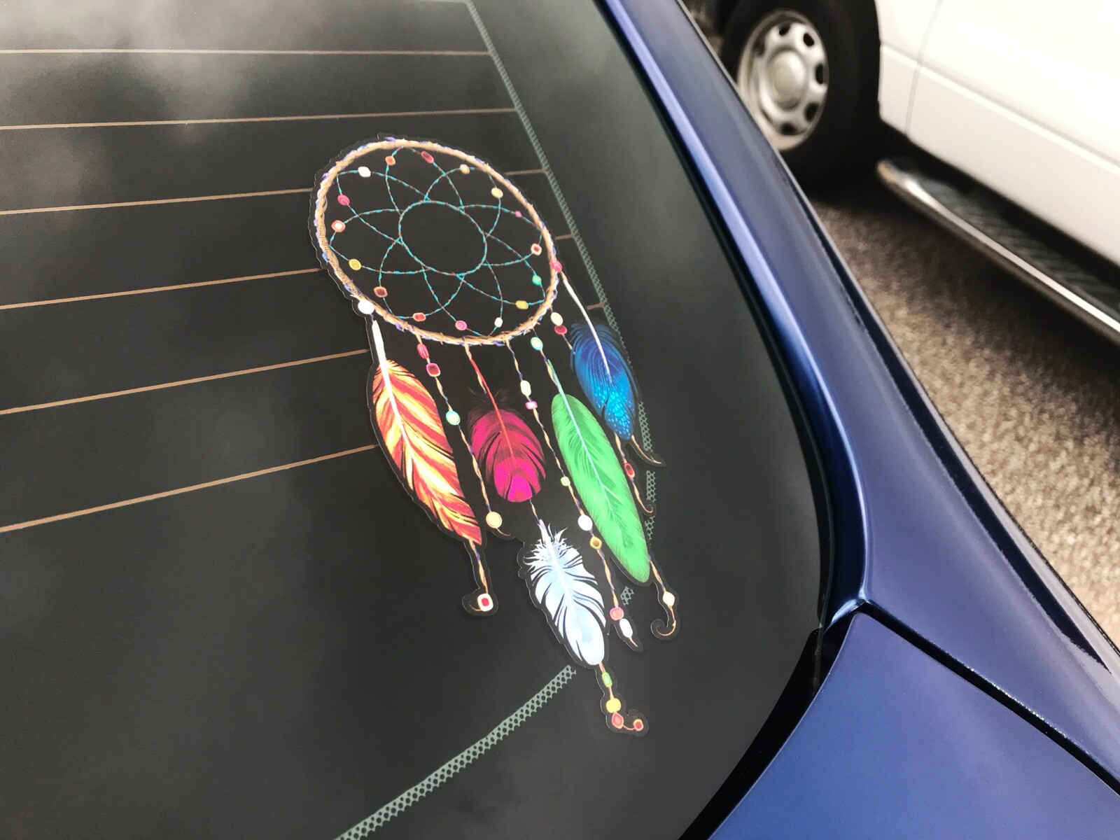 Native American Dreamcatcher, Indian Dream Catcher Bumper Sticker