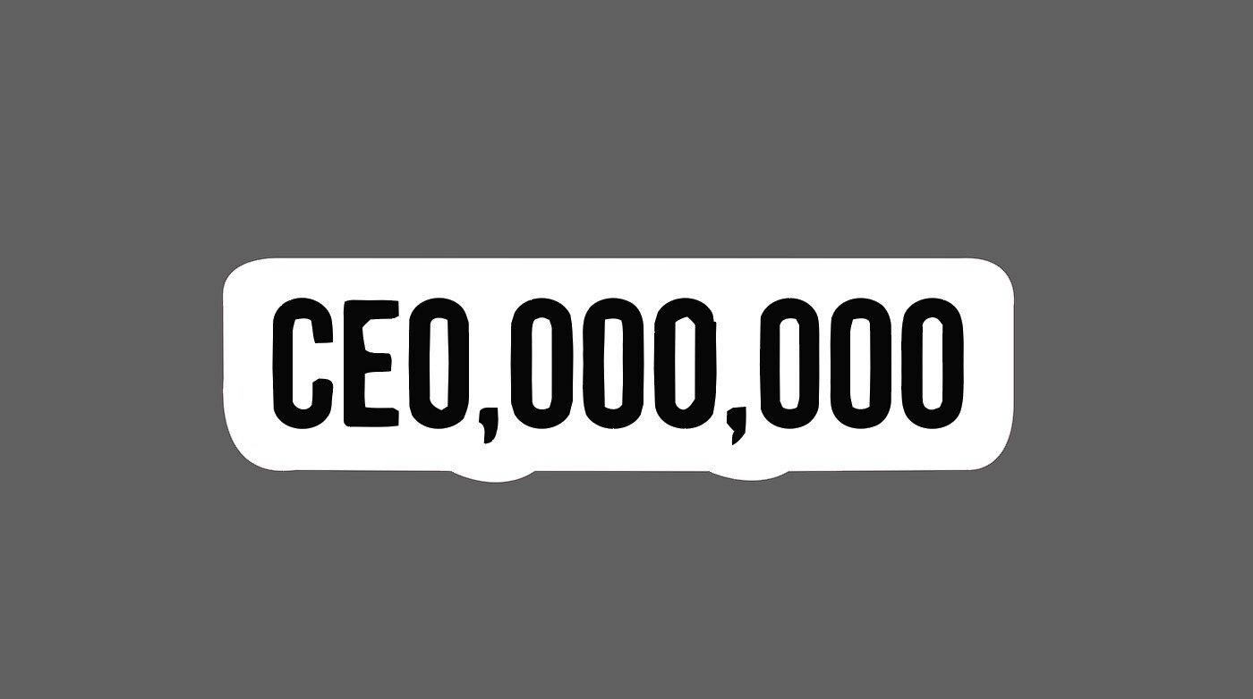 CEO,000,000 Sticker Business Waterproof Work Money Gift NEW