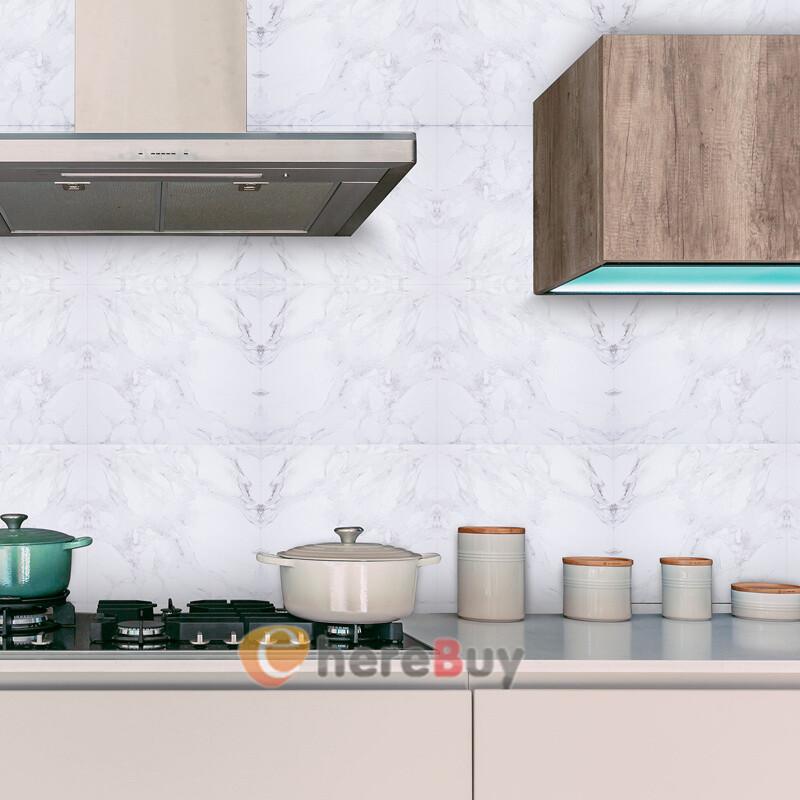 Wallpaper Marble Contact Paper PVC Kitchen Countertop Self Adhesive Peel & Stick
