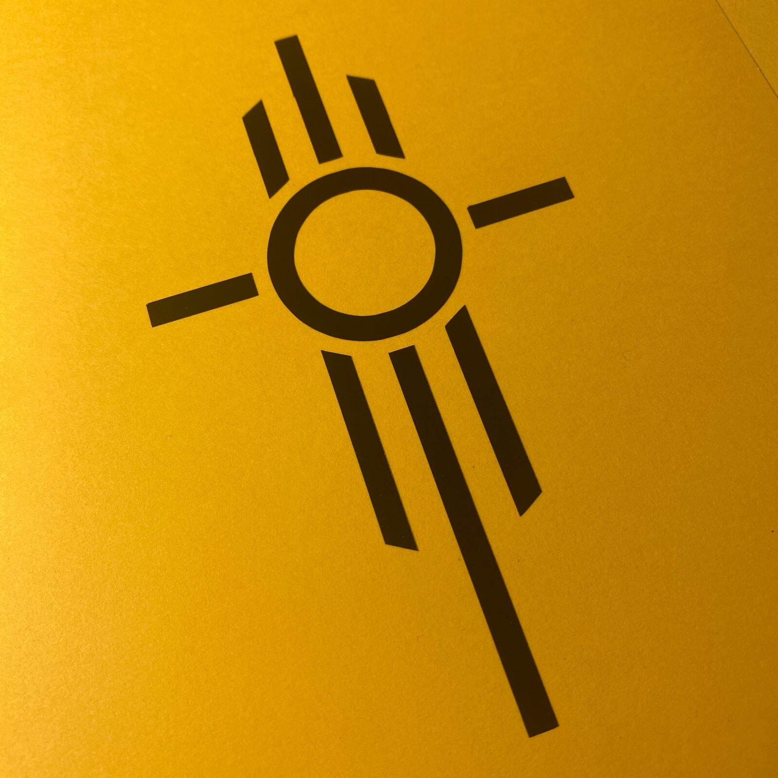Vinyl Sticker – Eye of Michael Logo (Trigun Stampede, Millions Knives)