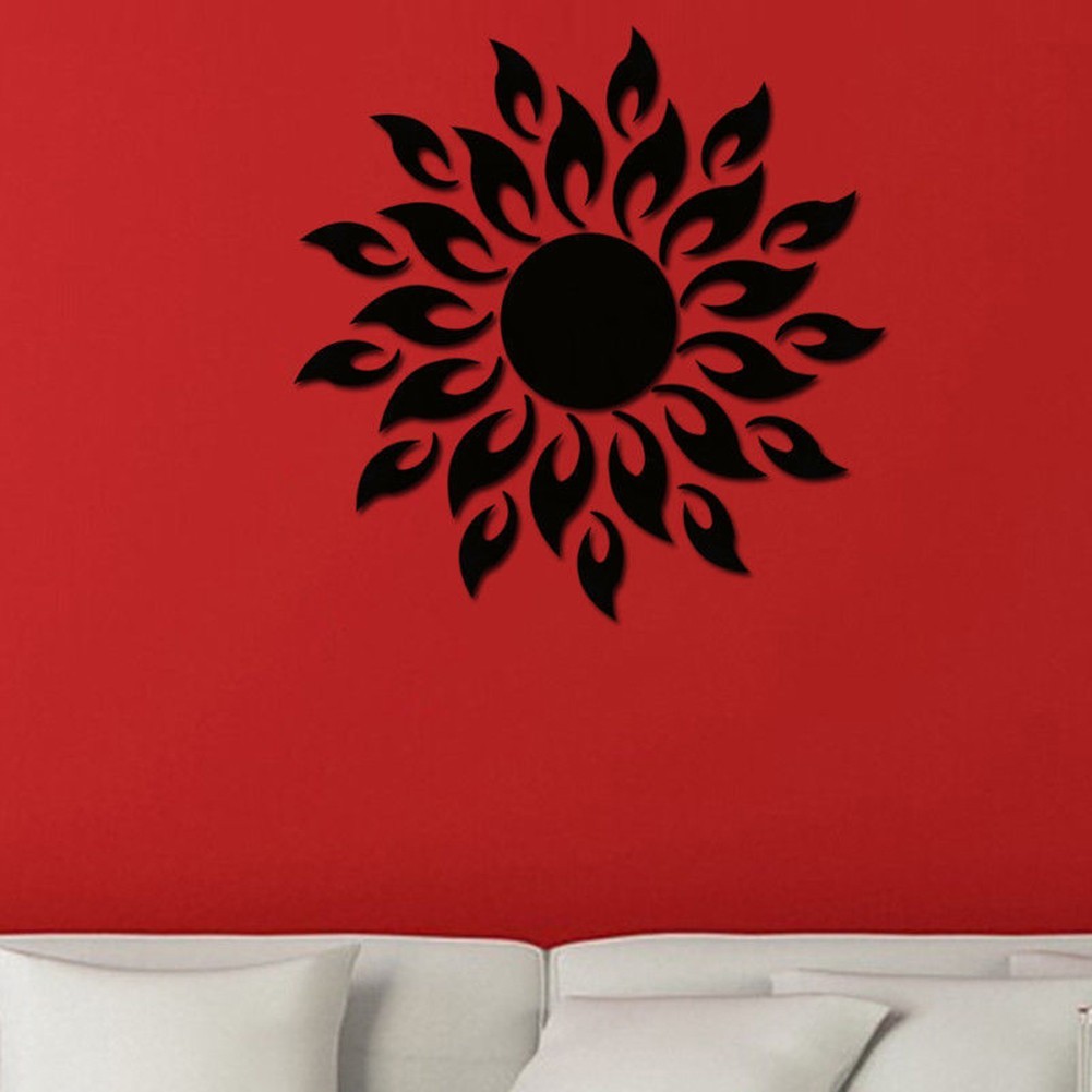 Mirror Easy To Apply And Remove Multiple S Mural Decal Visual Interest