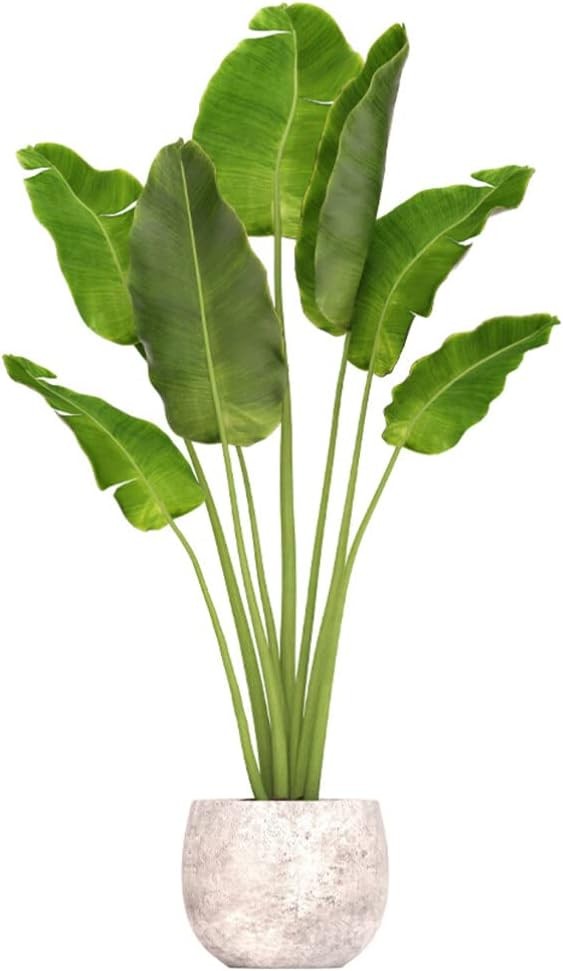 VOSAREA Green Plant Wall Decals 3D Potted Stickers 90X40CM,