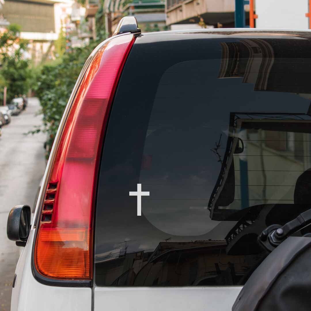 Pack of 2 | Christian Quotes | Vinyl Decal Sticker -Window|Laptop|Car | T20
