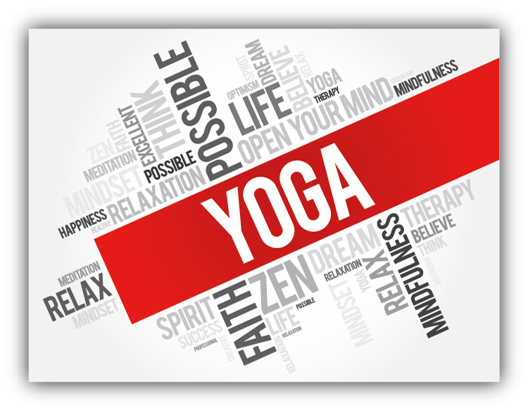 Yoga Label Car Bumper Sticker Decal