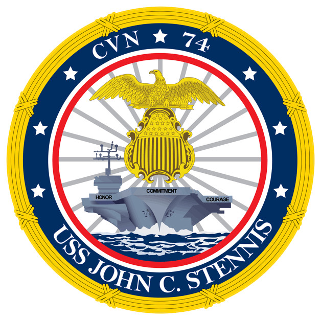 USS John Stennis CVN-74 Vinyl Decal Multi Size options