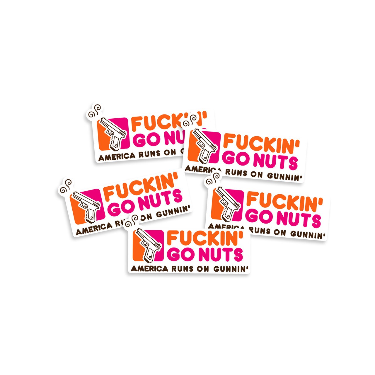 Fuckin’ Go Nuts Sticker