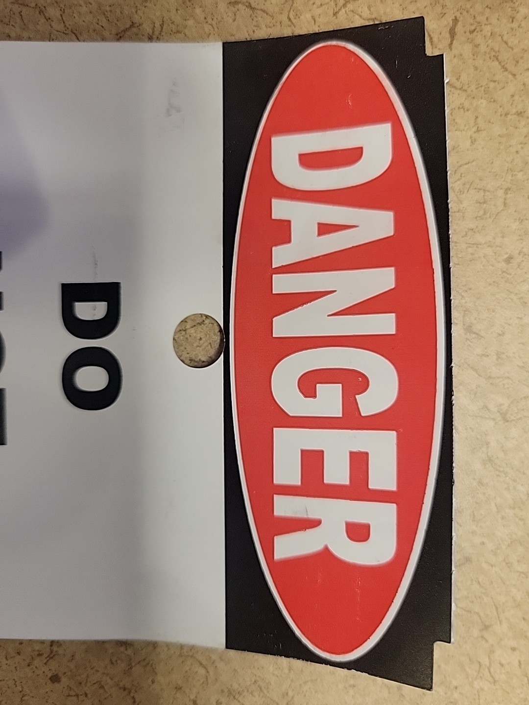 2 pack Danger Do Not Operate Safety tag 3 1/2″ x 5″