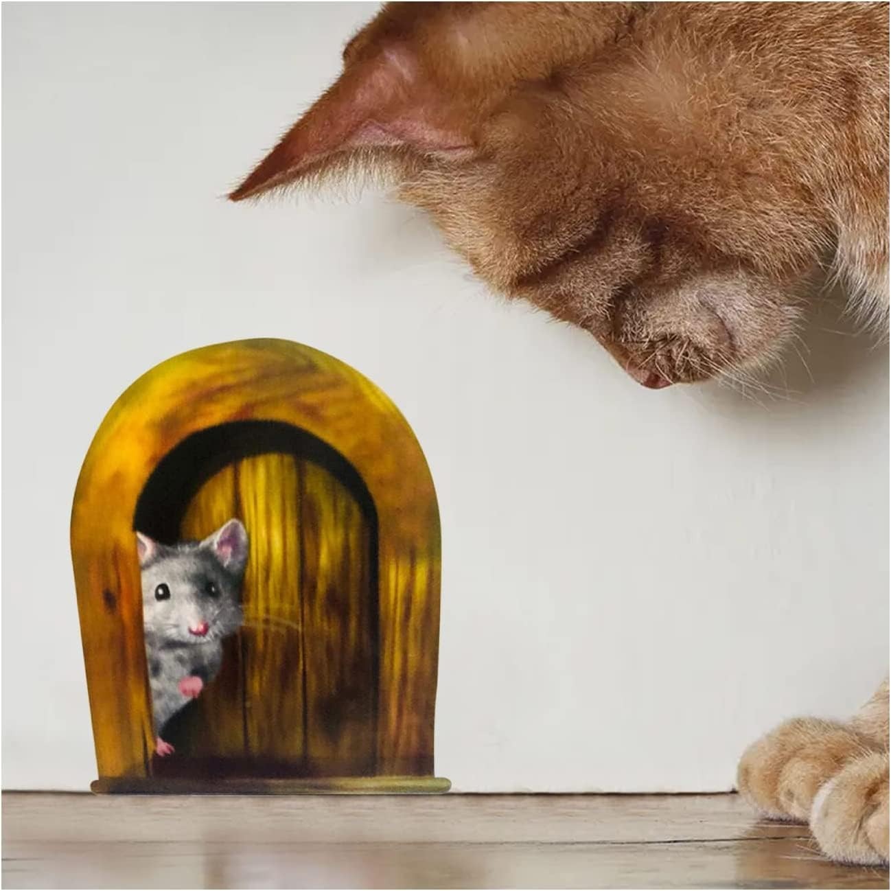 5PCS Hole in Wall Cute Sticker – Funny Hole in Wall 3D Prank Peel and Stick S…