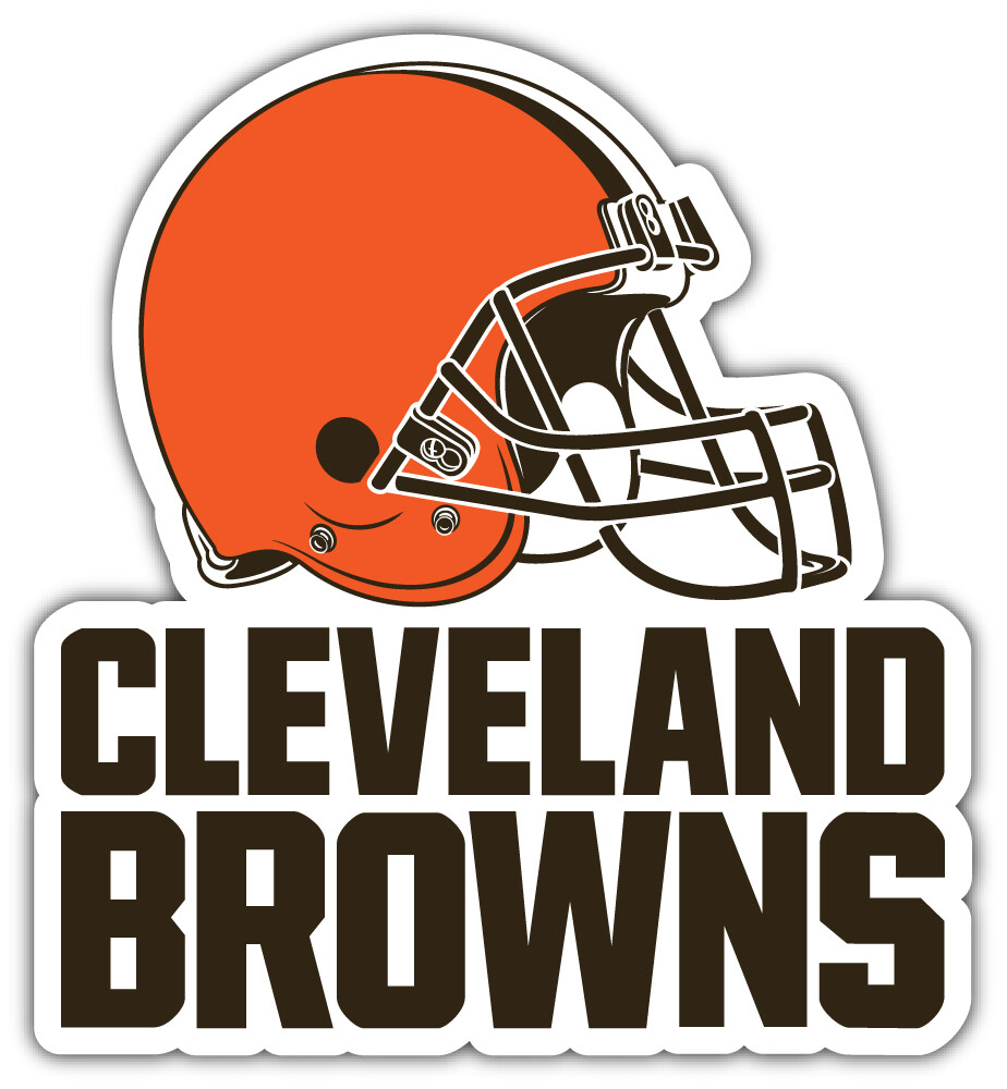 Cleveland Browns NFL Bumper Sticker Car Decal “SIZES”