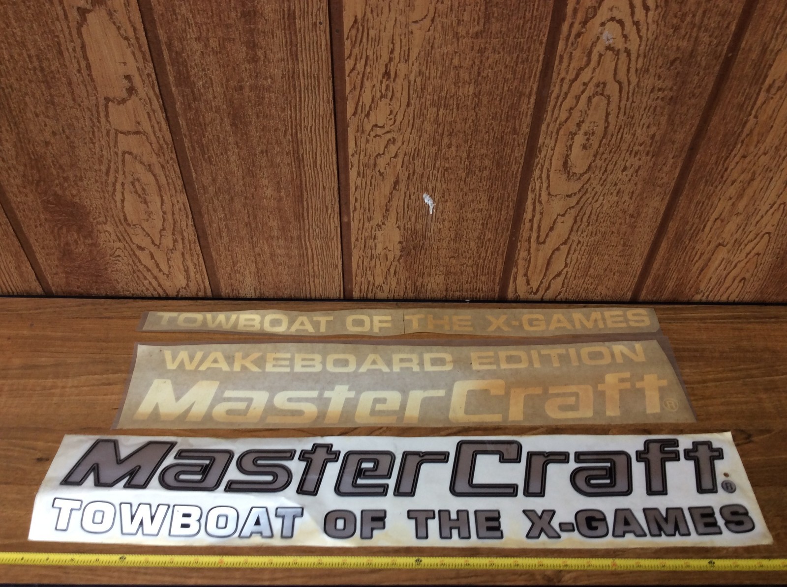 MasterCraft Boats – Silver/White Bundle – Decals/Stickers 30″x5″
