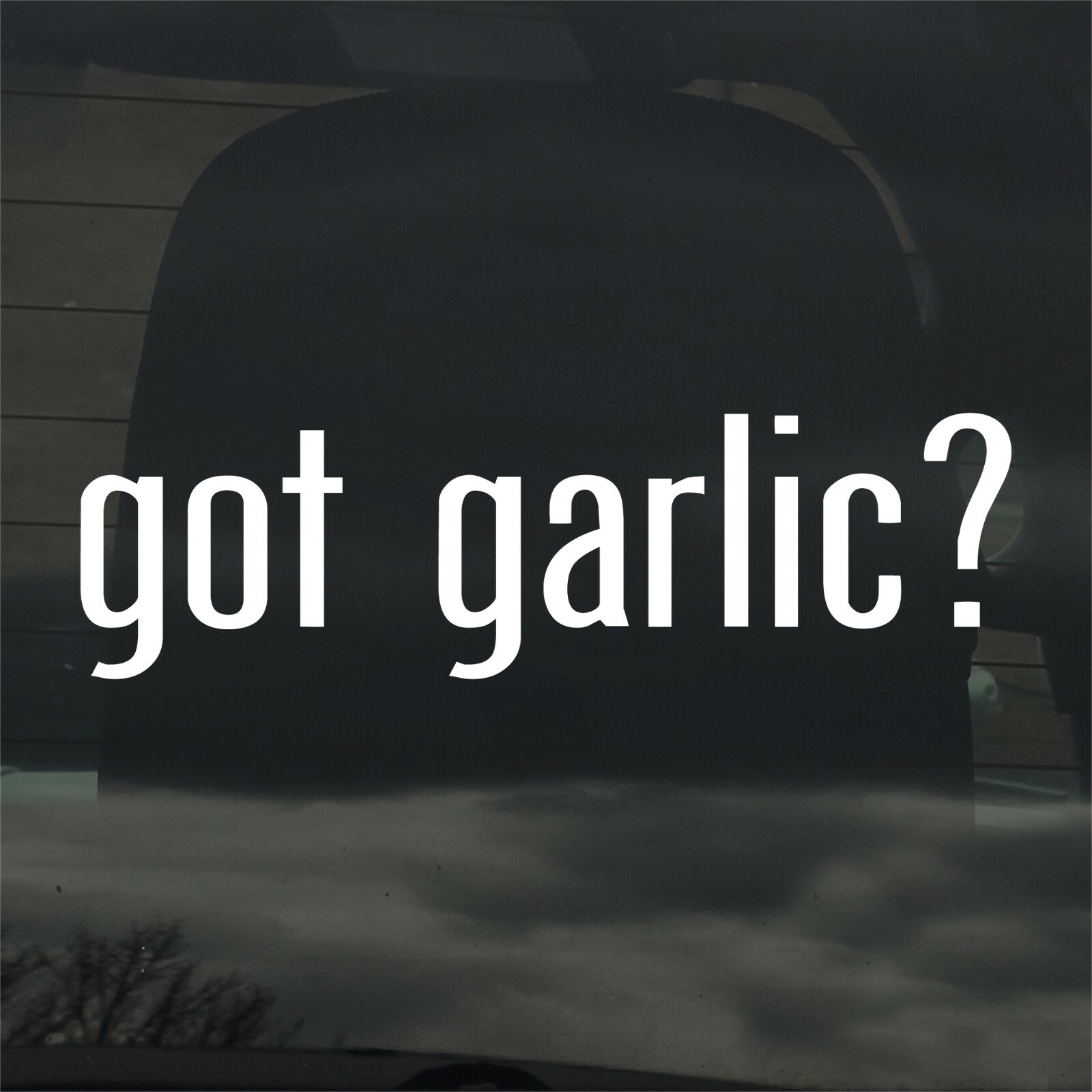 Got Garlic? Custom Vinyl Sticker Decal Cooking Food Farm Garden Spice