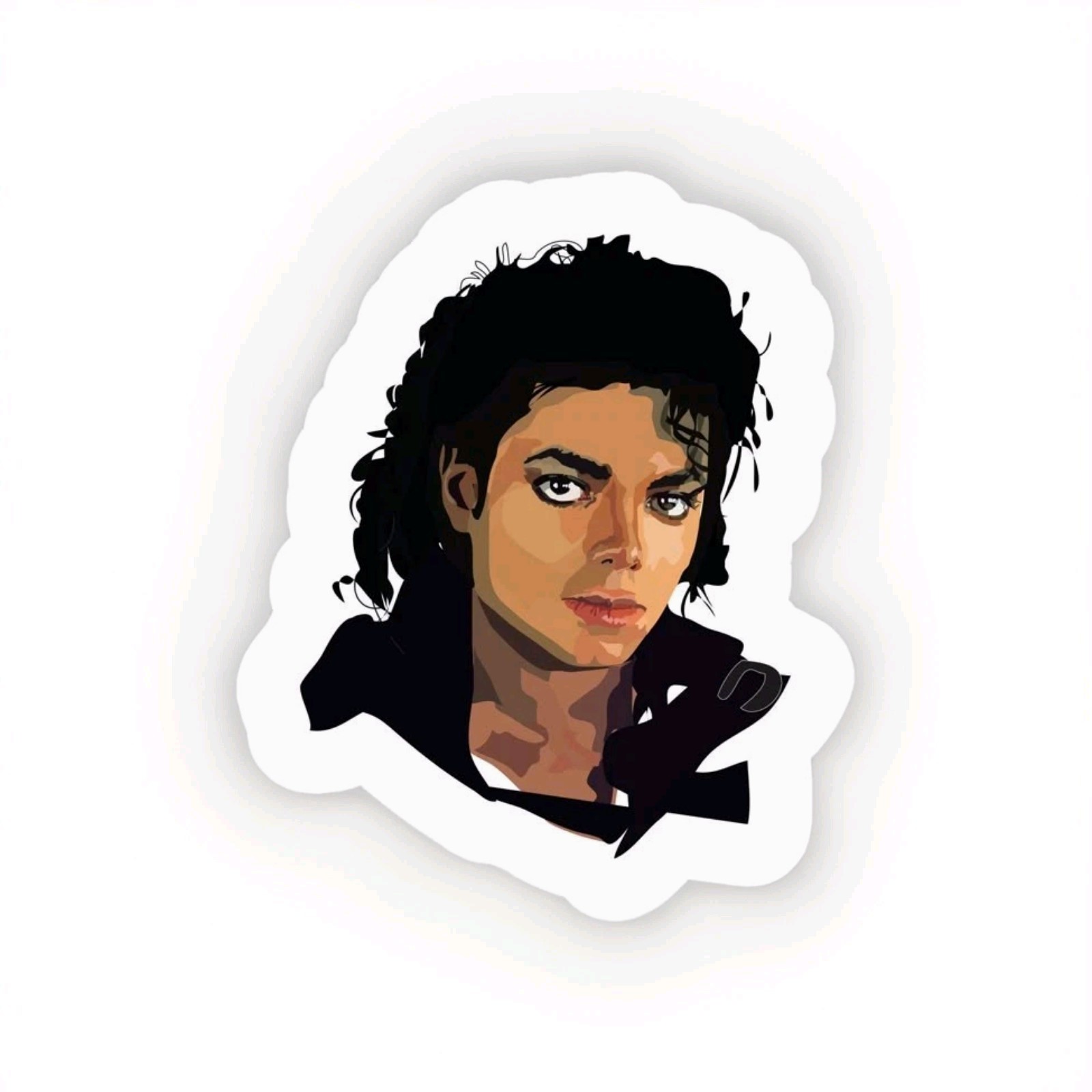 Michael Jackson ~ 2″ Vinyl Sticker ~ Thriller ~ King of Pop ~ Moonwalk