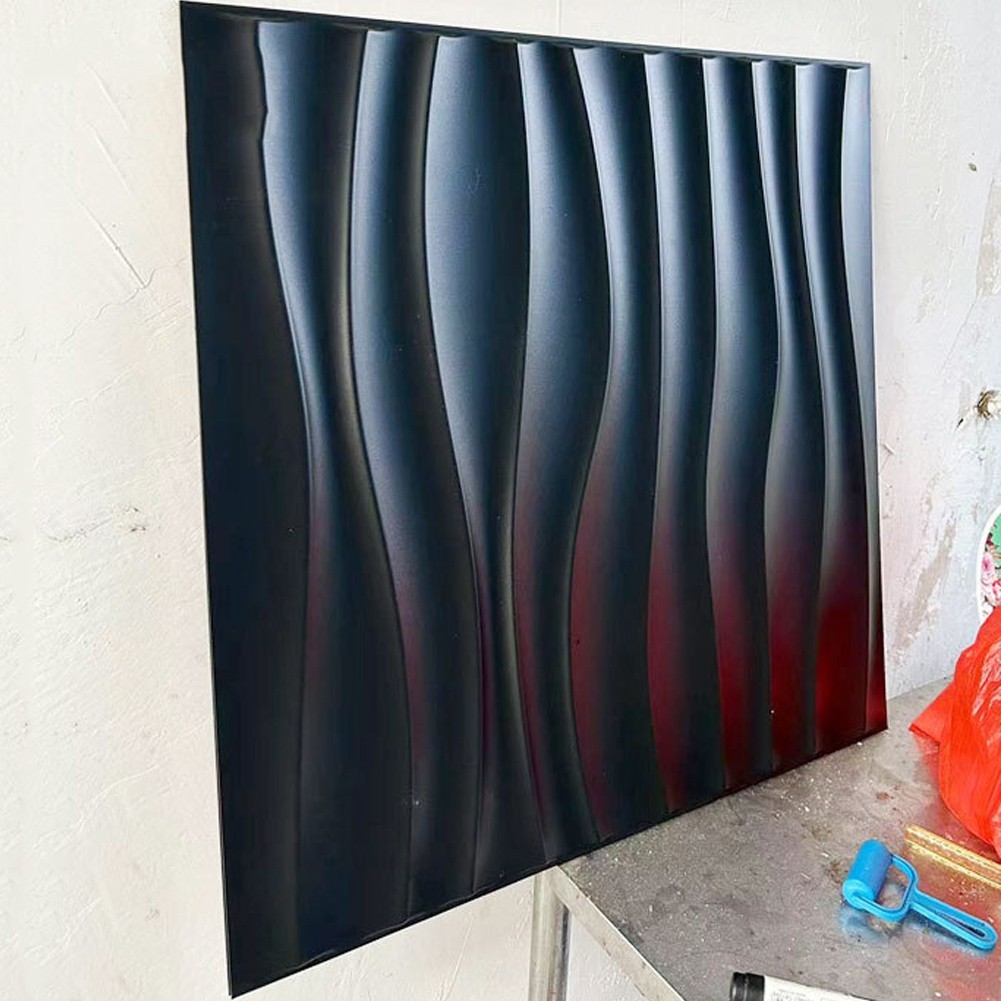 3D Effect Wall Sticker 3D Wall Panel Flame-retardant Minimal Maintenance