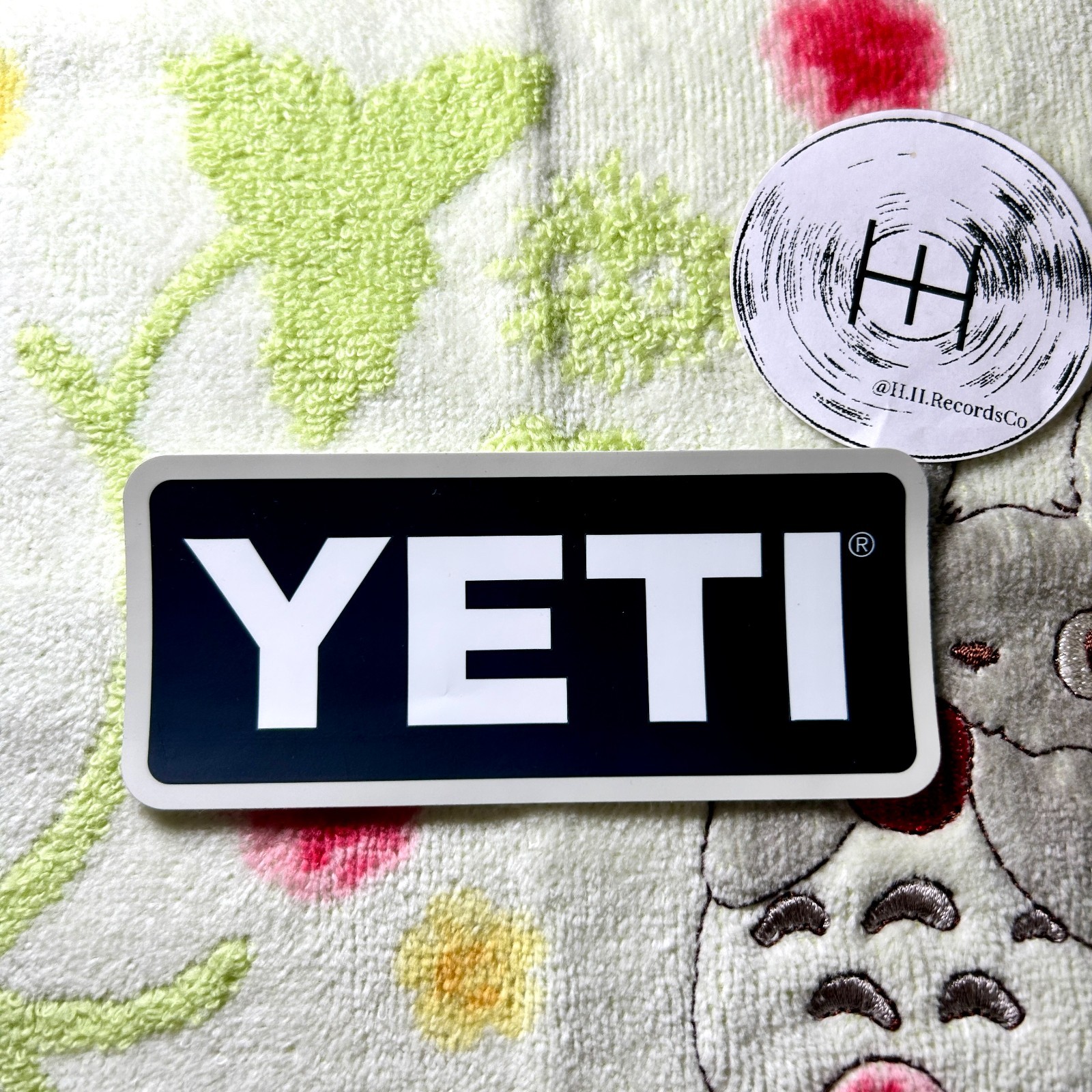 Yeti Official Sticker Decal Cooler Tumbler Outdoors Brand | 4″ New Matte