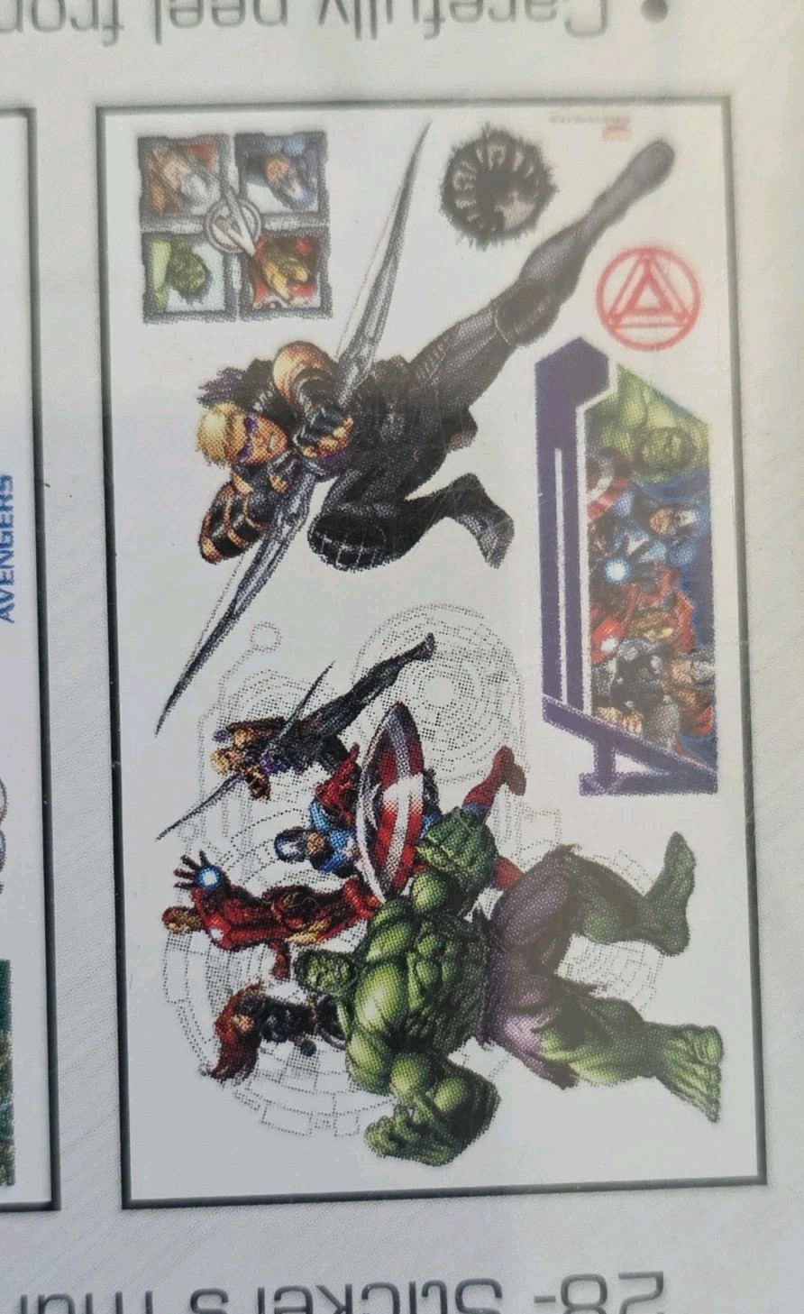Marvel Comics Wall Decals Removable & Repositionable Made in USA