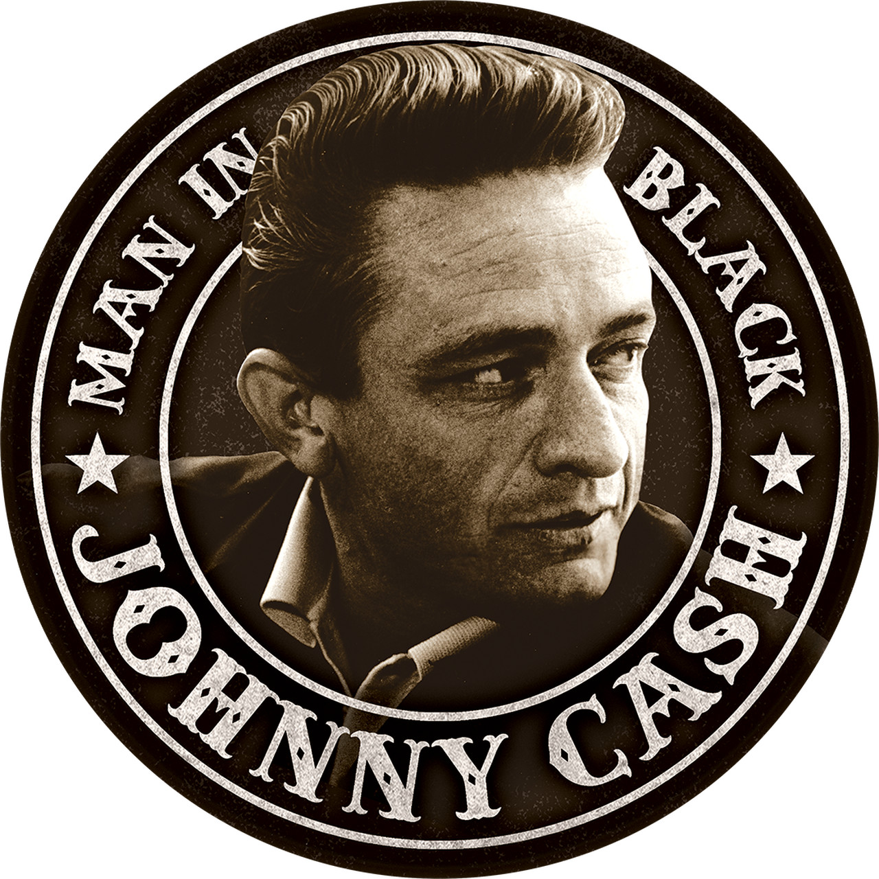 Johnny Cash Vinyl Decal Sticker Waterproof