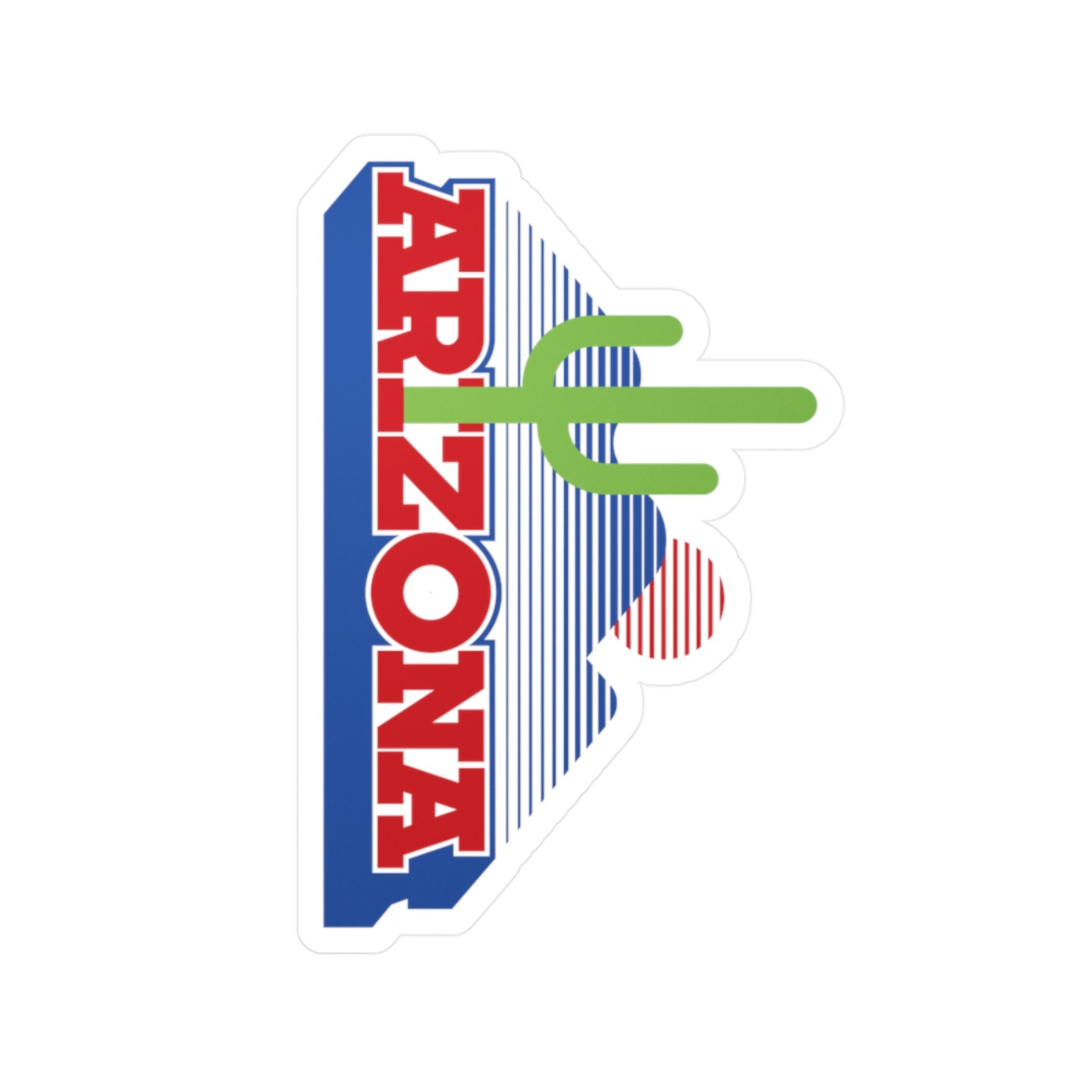 University of Arizona Wildcats Desert Kiss-Cut Vinyl Decals, Arizona Stickers