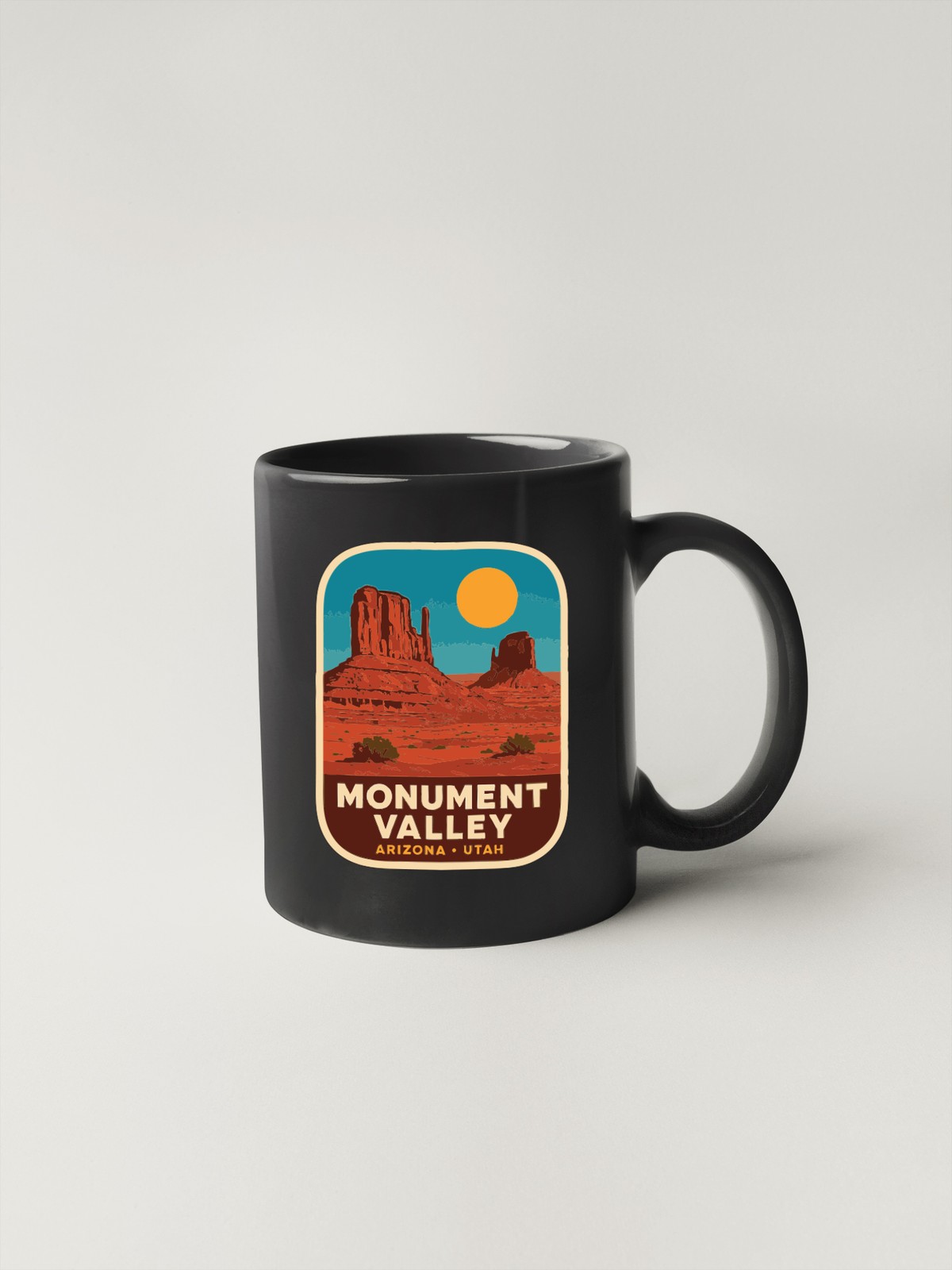 Monument Valley Arizona Utah Sticker Decal Vinyl Die-Cut Symbolic Landmark