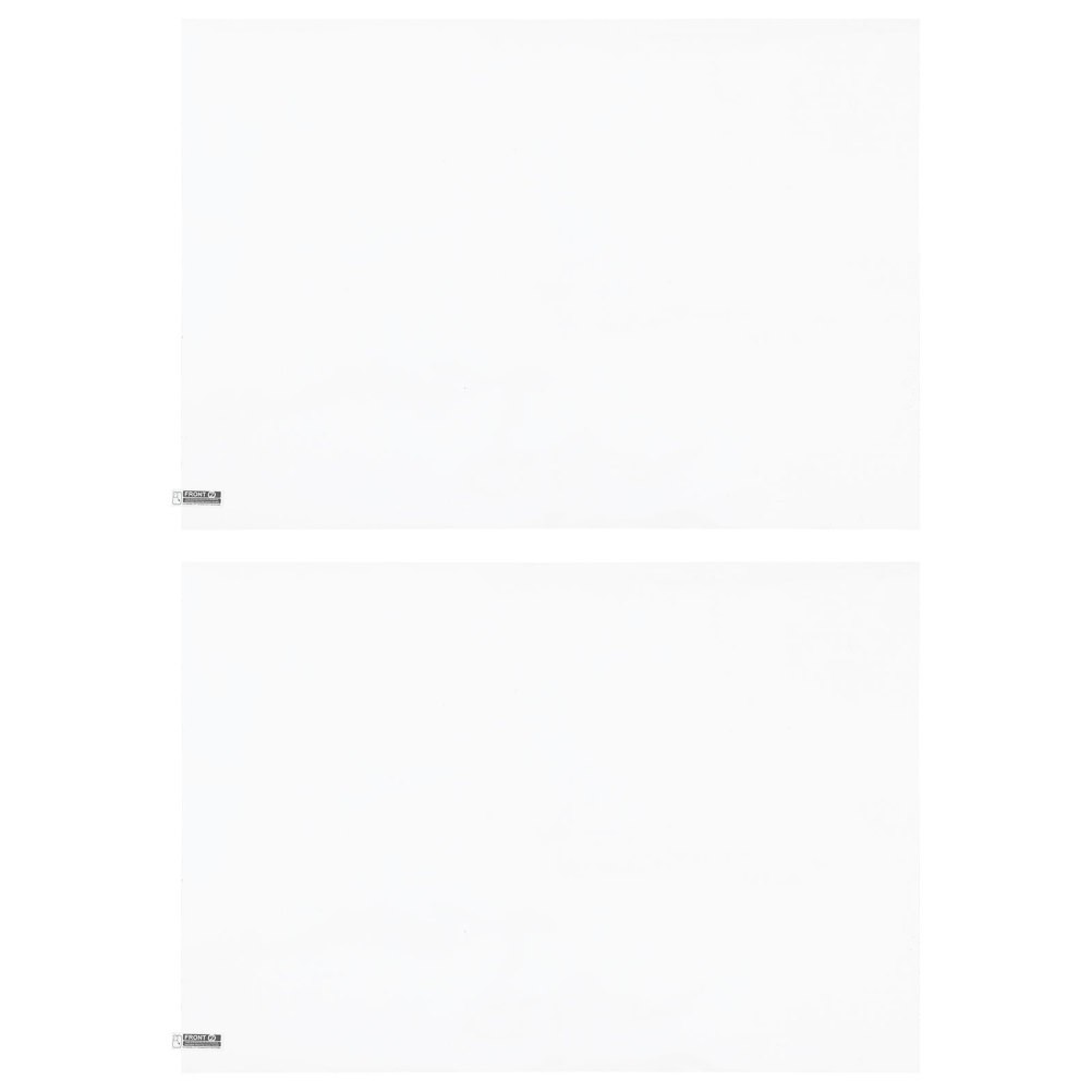 2 Pcs Self-adhesive Whiteboard Wall Stickers Dry Erase Removable
