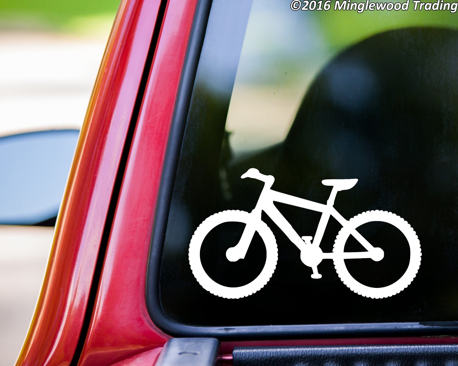 MOUNTAIN BIKE Vinyl Sticker – Biking MTB ATB Bicycle XC Downhill Trail Riding