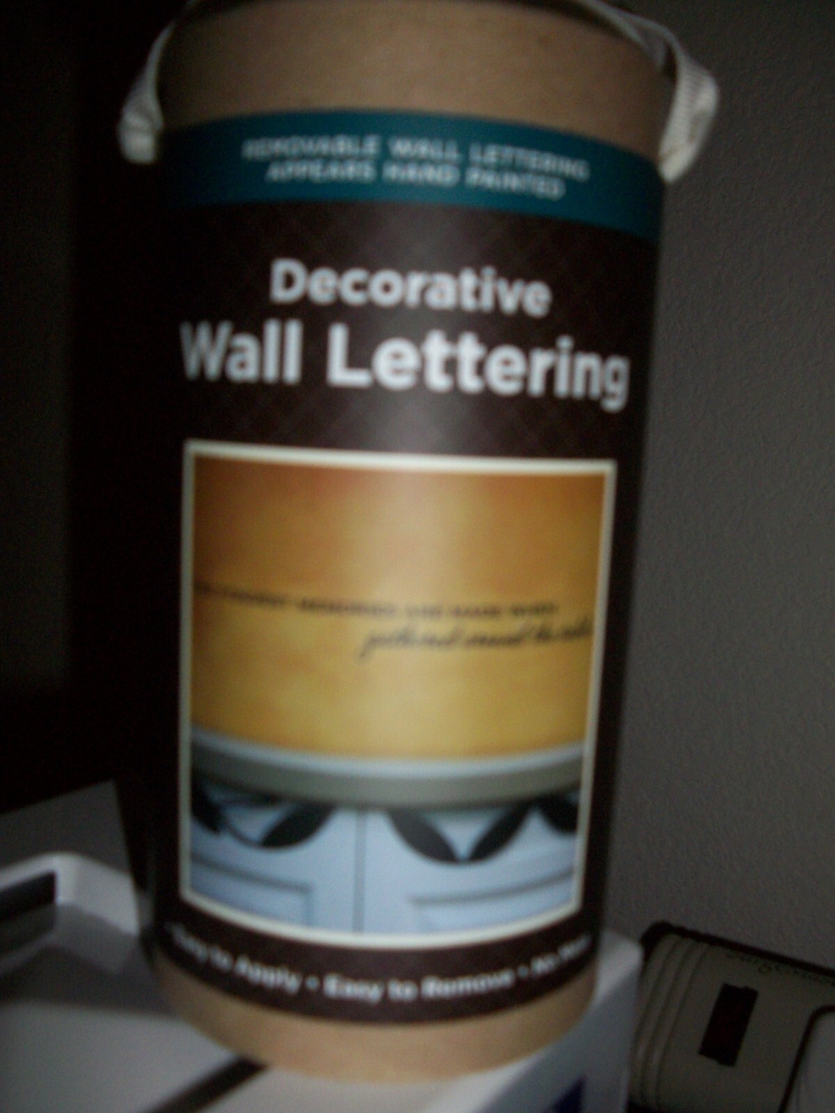 KITCHEN/ DINING ROOM WALL LETTERING….NEW !!