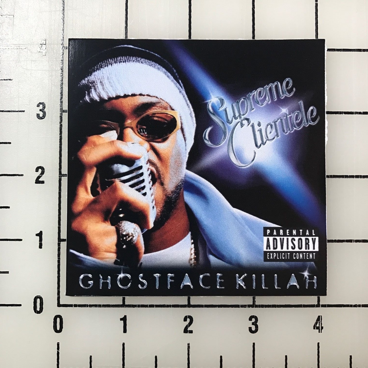 Wu Tang Ghostface Killah Clientele 4″ Wide Vinyl Decal Sticker BOGO