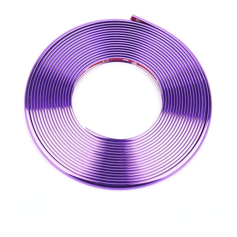 Self-adhesive Chrome Car Grille Moulding Strip Trim Scratch Protector Edge Trim