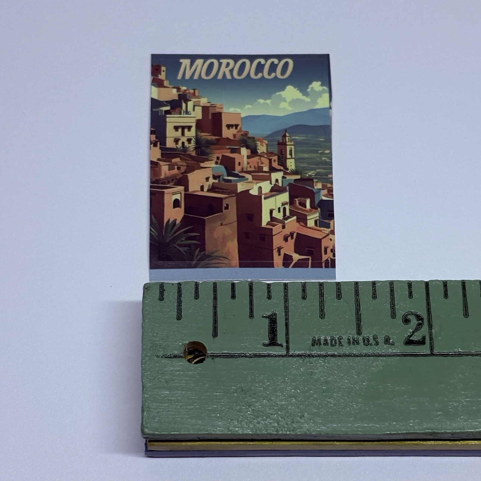 Morocco Sticker City Architecture Tour Travel Art Decal Vinyl Souvenir Tc9