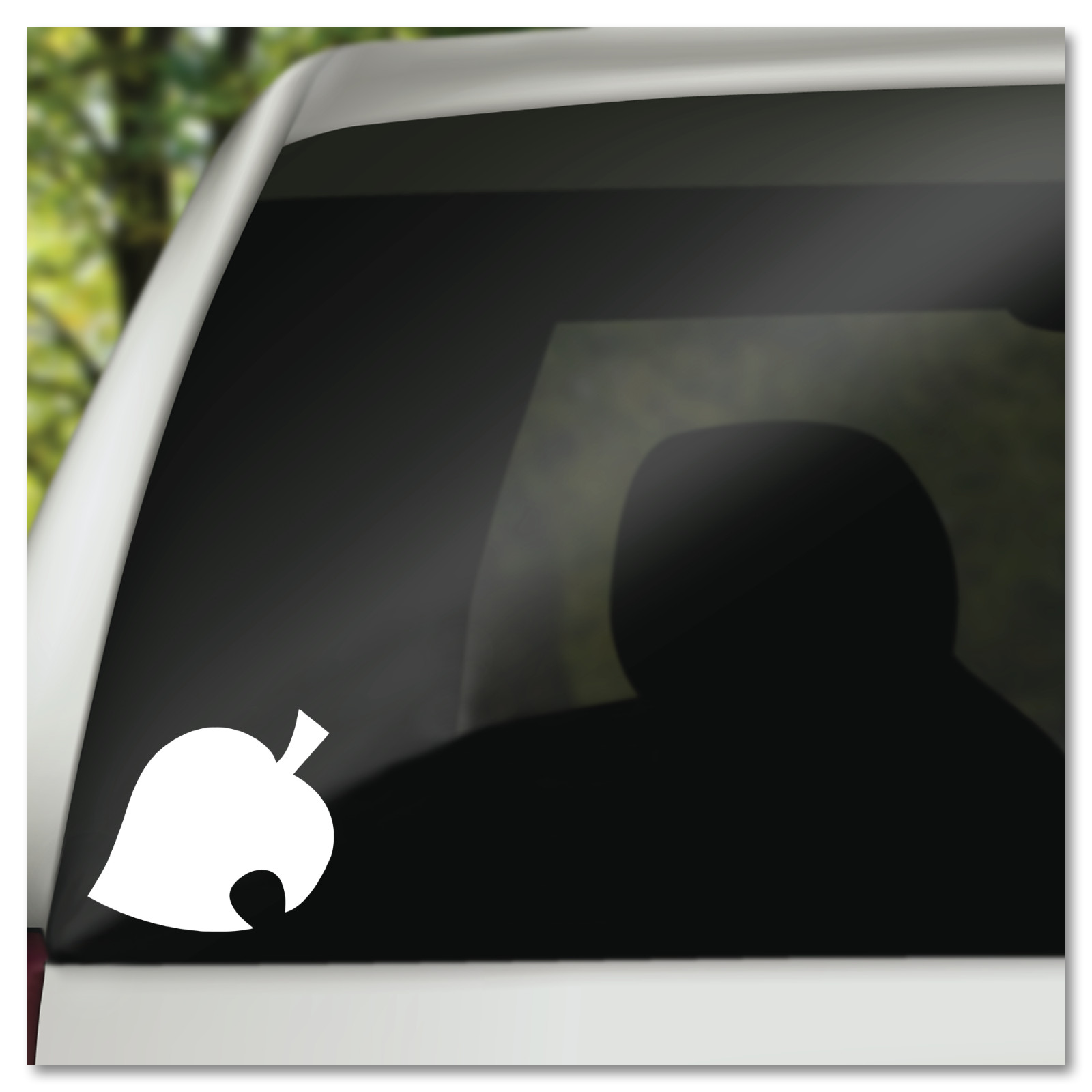 6″ Video Game Animal Crossing Leaf Vinyl Decal Sticker