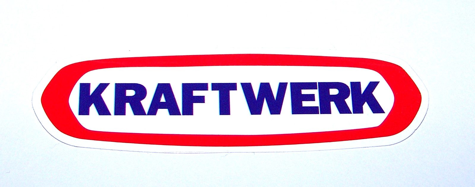 KRAFTWERK Logo Cut Sticker Decal Band Music UK Techno Indie Rock – Kraftwerk