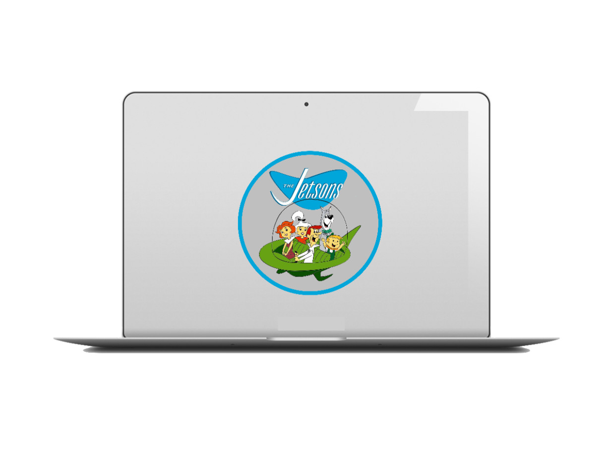 Cartoons – The Jetsons – 4″ Handmade Vinyl Decal Vehicle Laptop Cooler Tumbler