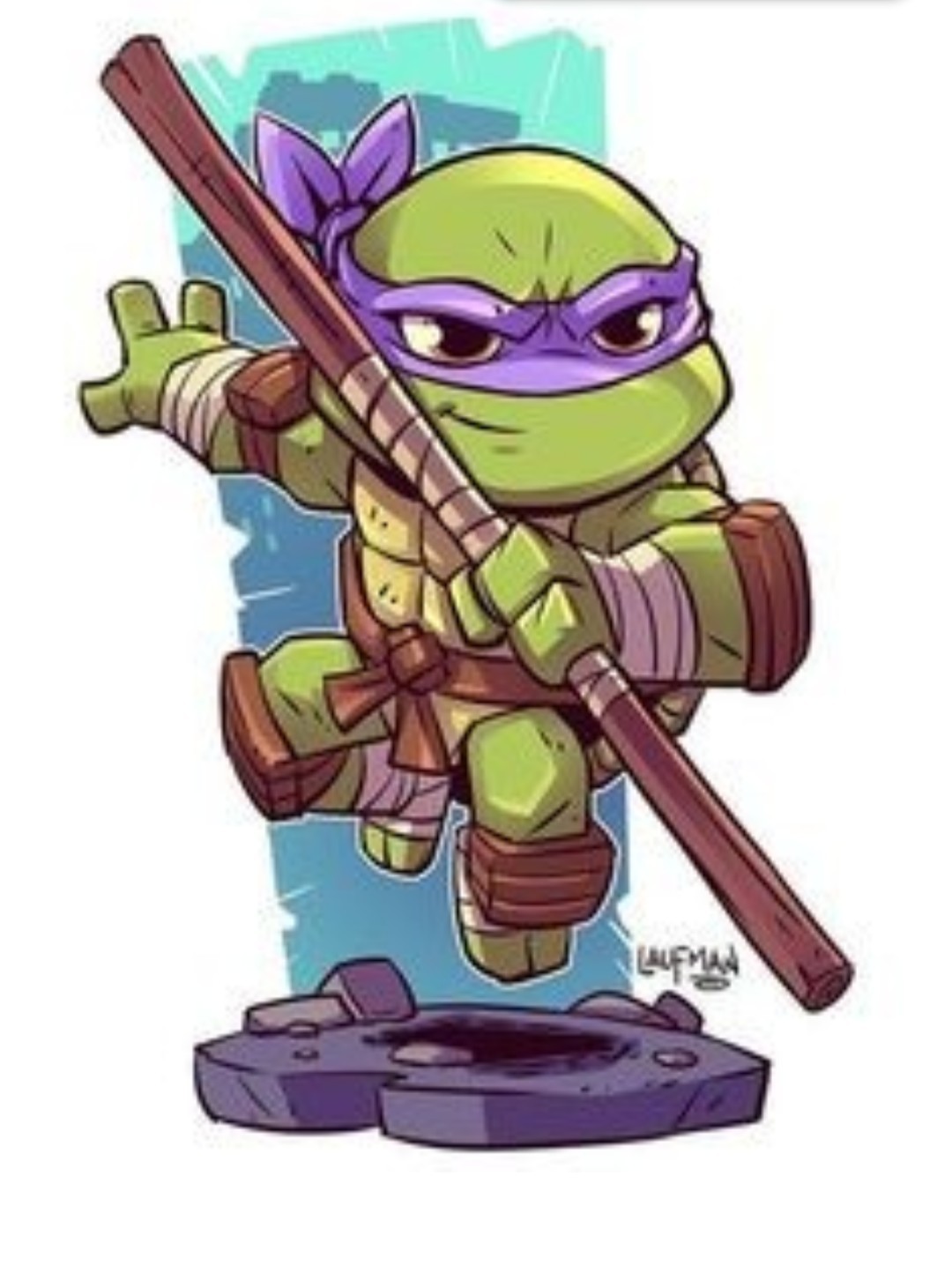 TMNT X STICKER LOT OF 5 STICKERS X 3X2 INCH STICKERS X VYNIL DIE CUT HIGH GLOSS
