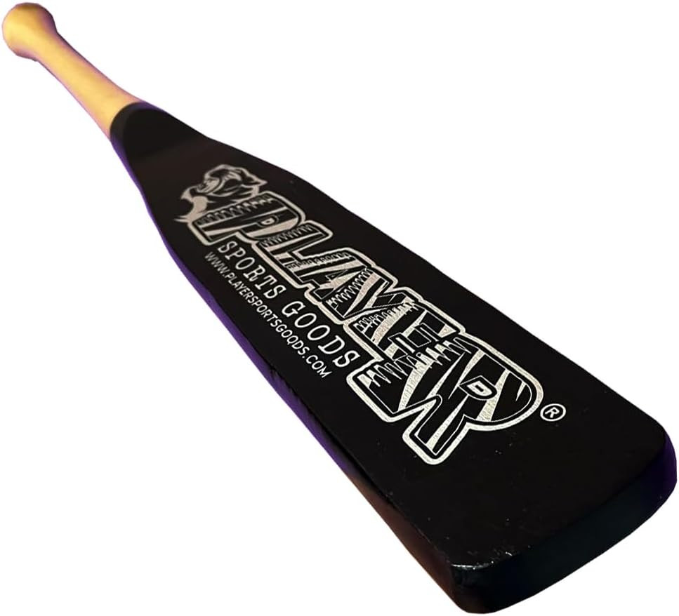 33″ Pro Maple Flat Half Paddle Training Baseball & Softball Bat in Size: 33″ / W