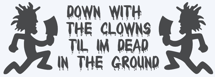 DOWN WITH THE CLOWNS VINYL TWIZTID ICP INSANE CLOWN POSSE RARE SHAGGY 2 DOPE