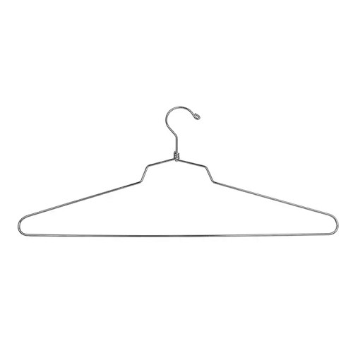Econoco SLD/19 Steel Blouse & Dress Hanger W/ Swivel Hook (Pack of 100)