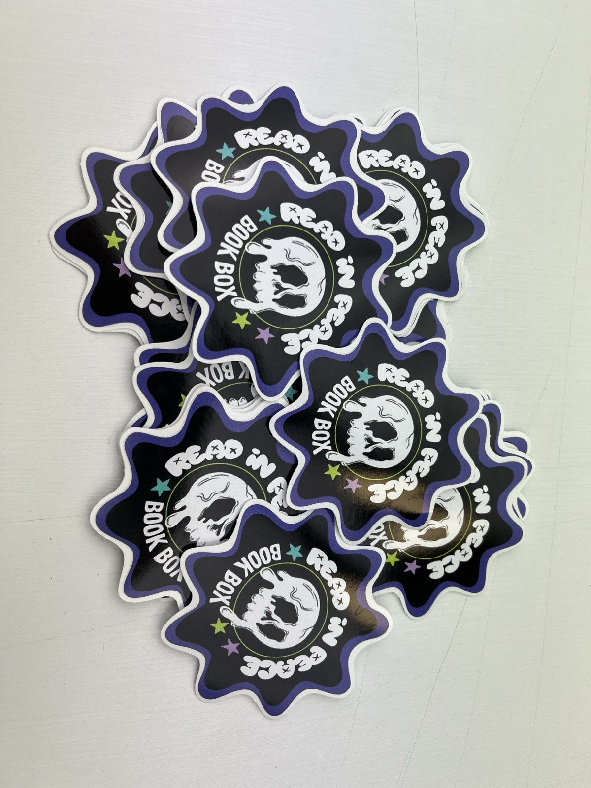 Custom Die Cut Logo Stickers Waterproof Vinyl Decals Business Product Labels