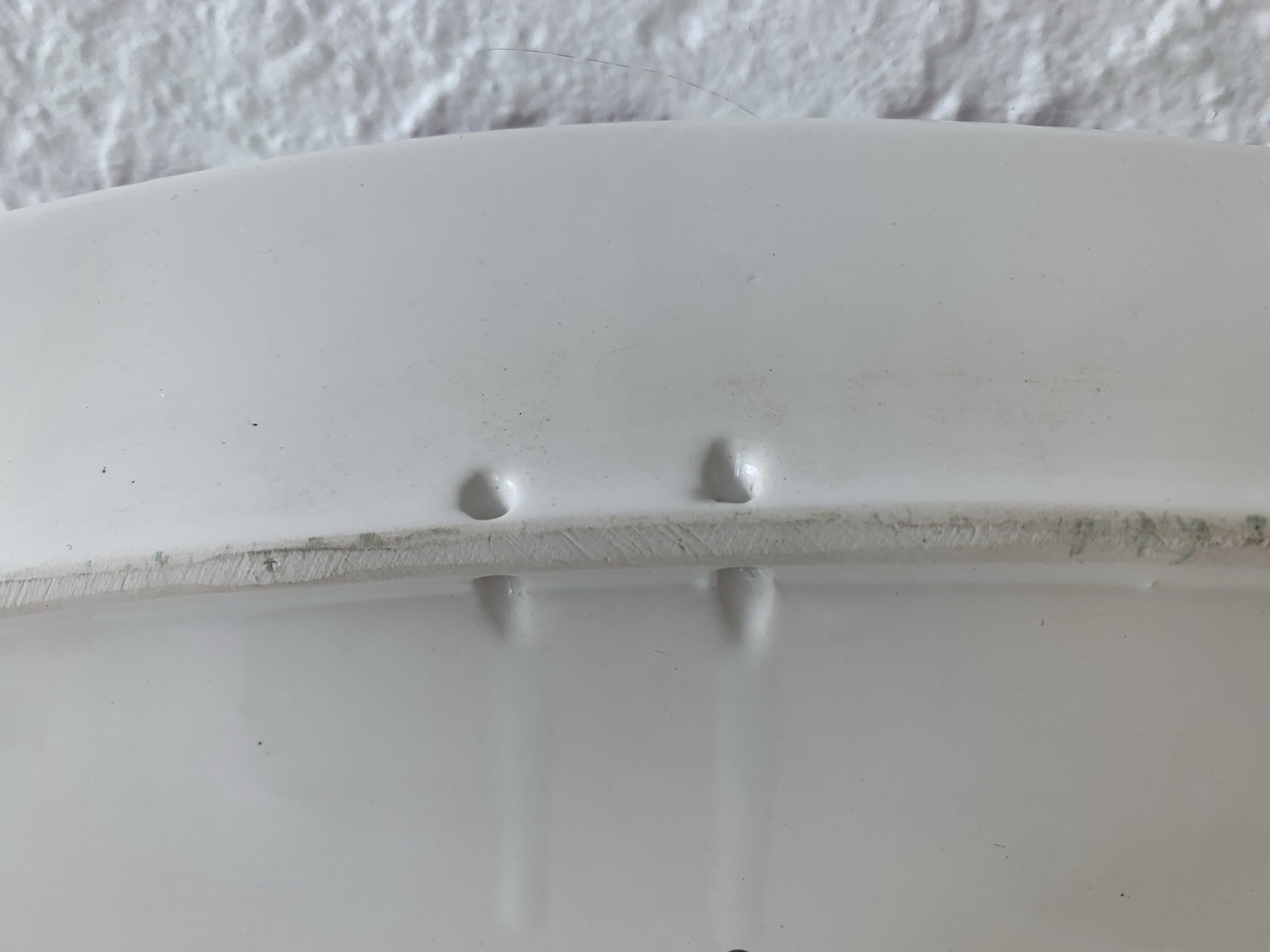 Mud Pie Grouper Design Oval Shape 13”x 6” Wall Hanging Ceramic Green Fish Dish