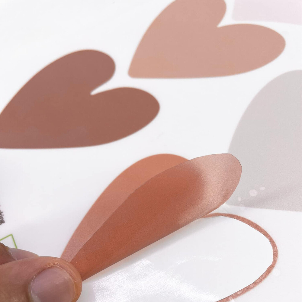 36pcs Hearts Creative Wall Door Sticker Decal For Children Baby Girls Boys Room