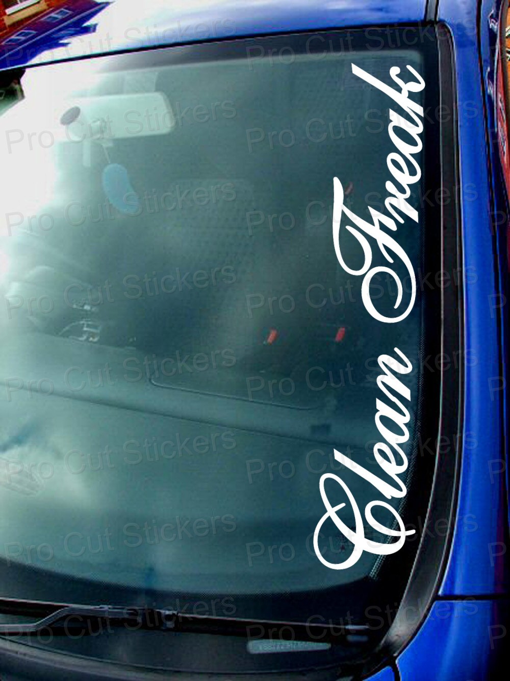 Clean Freak Small Large Windscreen Funny Car Sticker Decal OCD EURO Scene ref:2