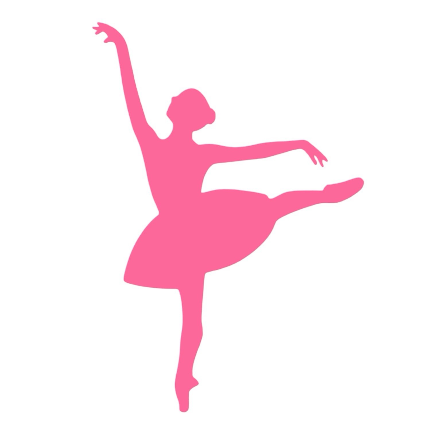 Ballerina dancing #3 Decal for car Windows Laptops most Smooth Surfaces