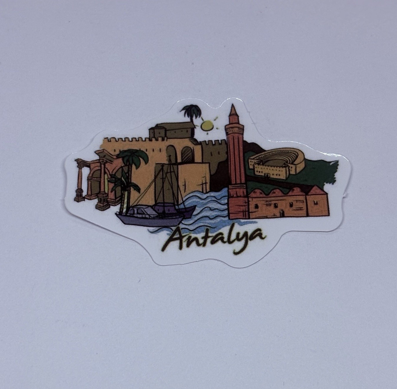 Antalya Turkey Sticker City Travel Art Decal Vinyl Country Souvenir Tc9