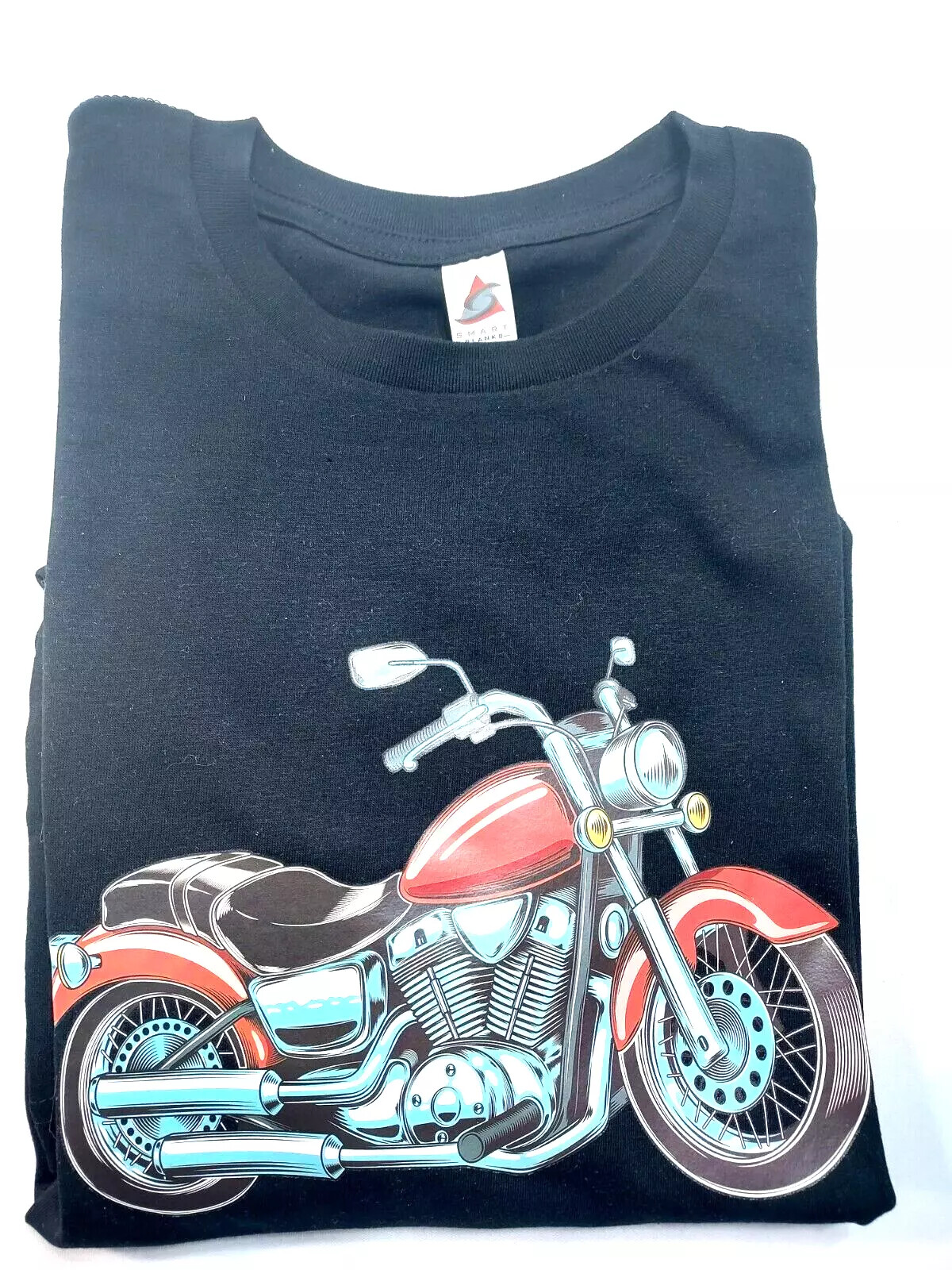 Motorcycle Easy Iron on Sublimation Stickers Biker T-shirts Hoodies Hat (3 Pack)