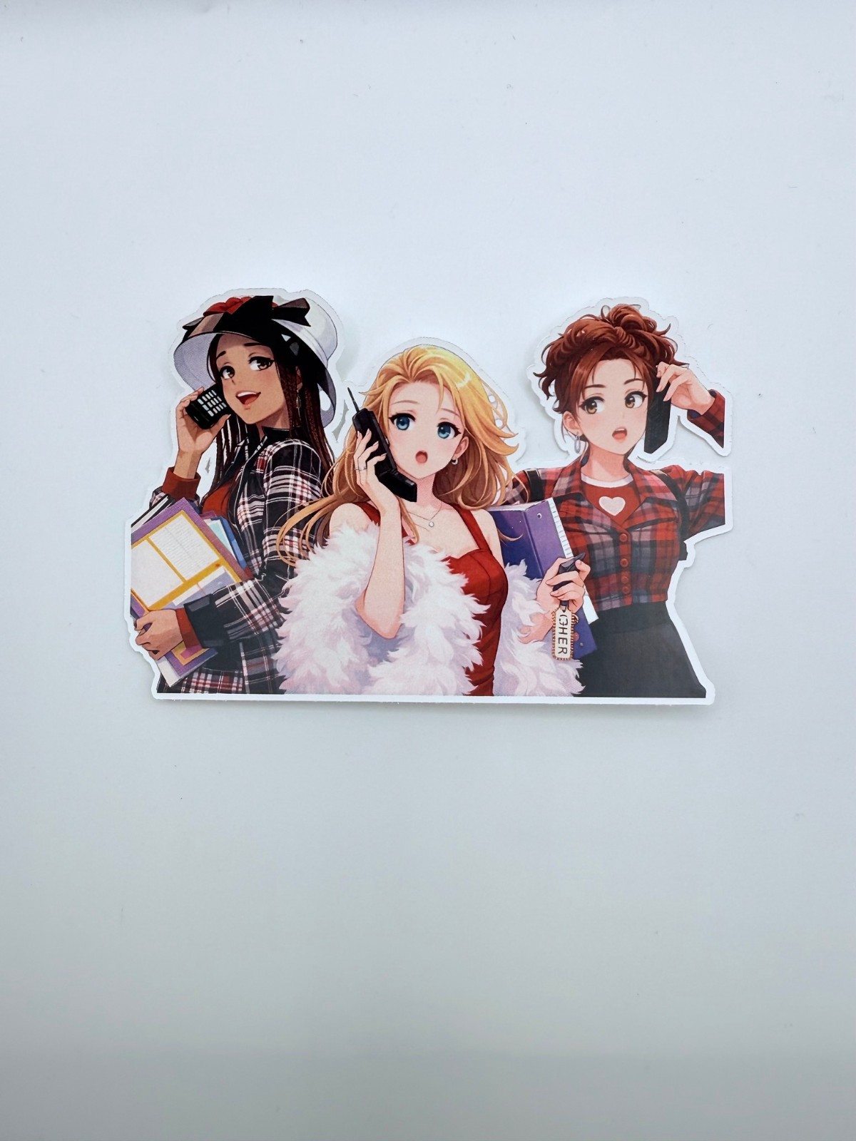 Brand New Vinyl Movie Clueless Alicia Silverstone Inspired Sticker 4.5″ by 3″