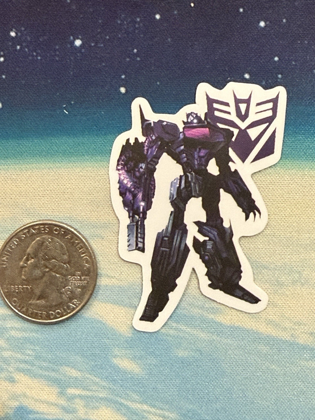 Transformers Robot Vinyl Sticker Decal Autobot Decepticon Sci-Fi Laptop Car
